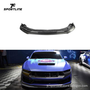 Carbon Fiber Front Bumper Lip Splitter Chin Spoiler for Ford Mustang Dark Horse 2024" could be shortened to:

"Carbon Fiber Front Lip Spoiler for Ford Mustang Dark Horse 2024